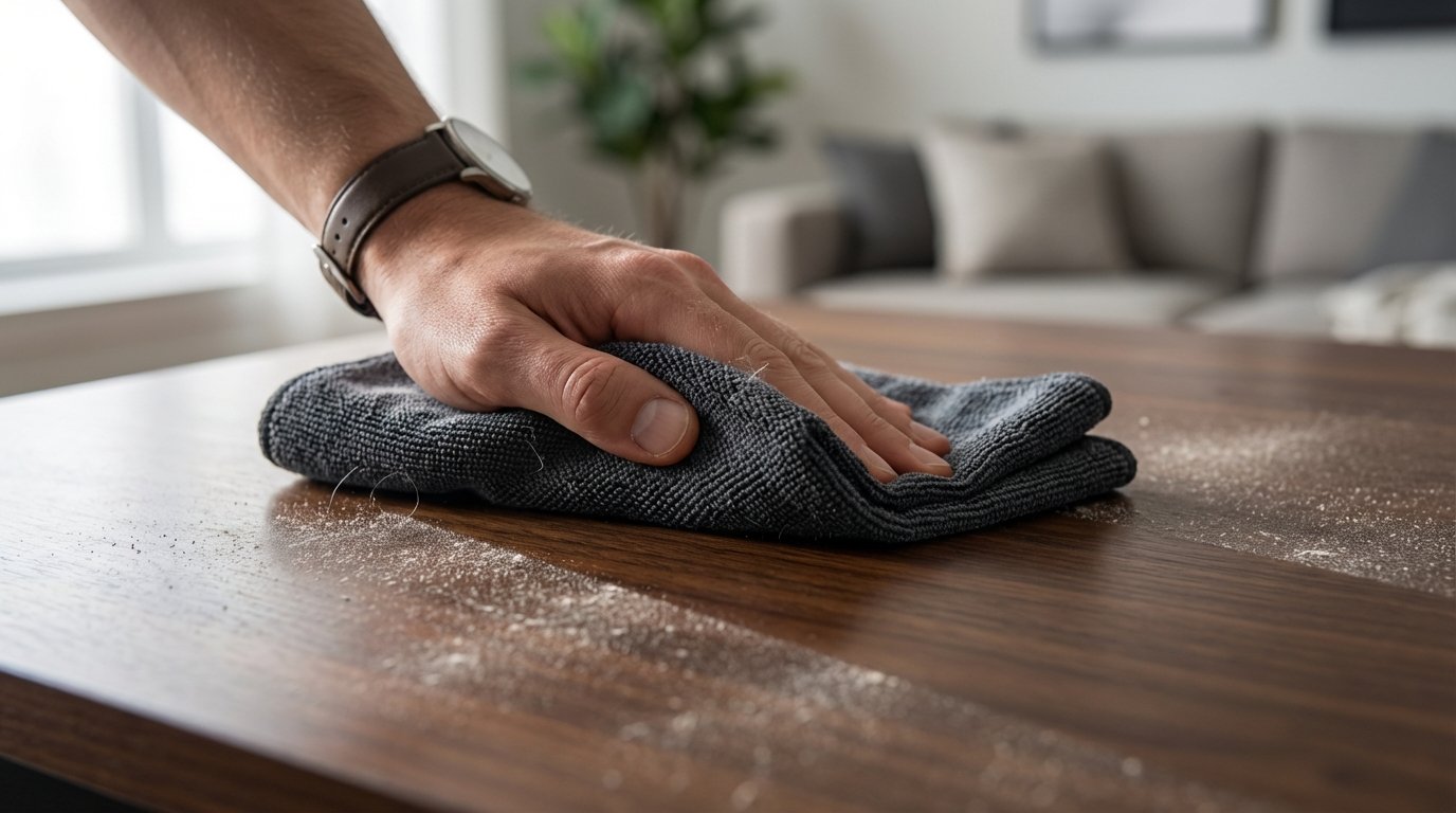 entdecken Sie die effektive Methode gegen Staubablagerungen, die die meisten Menschen übersehen und wie Sie diesen frustrierenden Kreislauf endlich durchbrechen