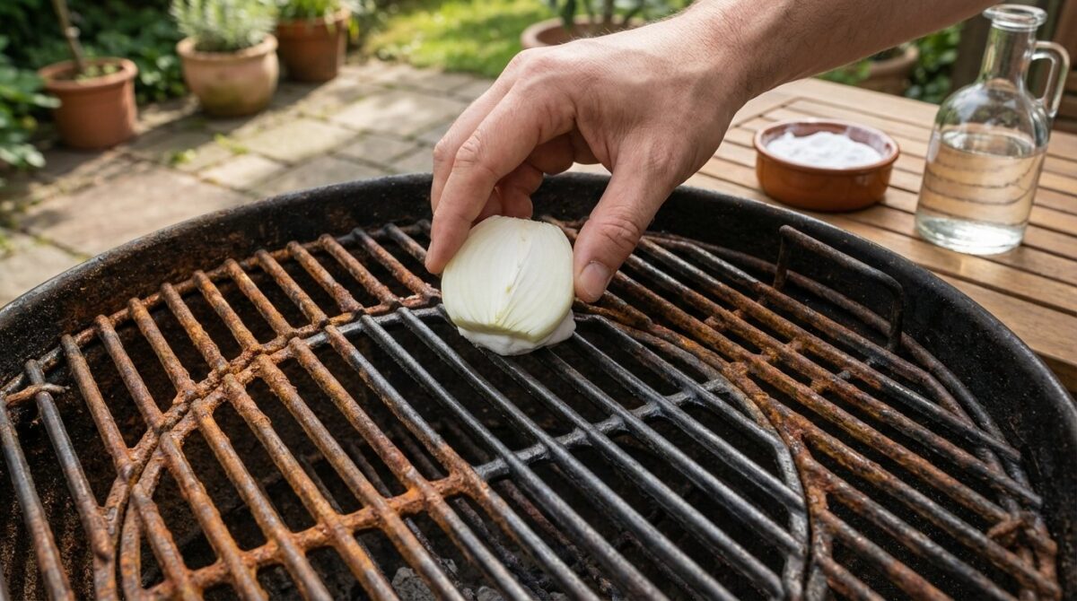 rostigen grillrost mit hausmitteln retten: einfache methoden ohne schrubben, um korrosion zu bekämpfen und ihren grill zu restaurieren