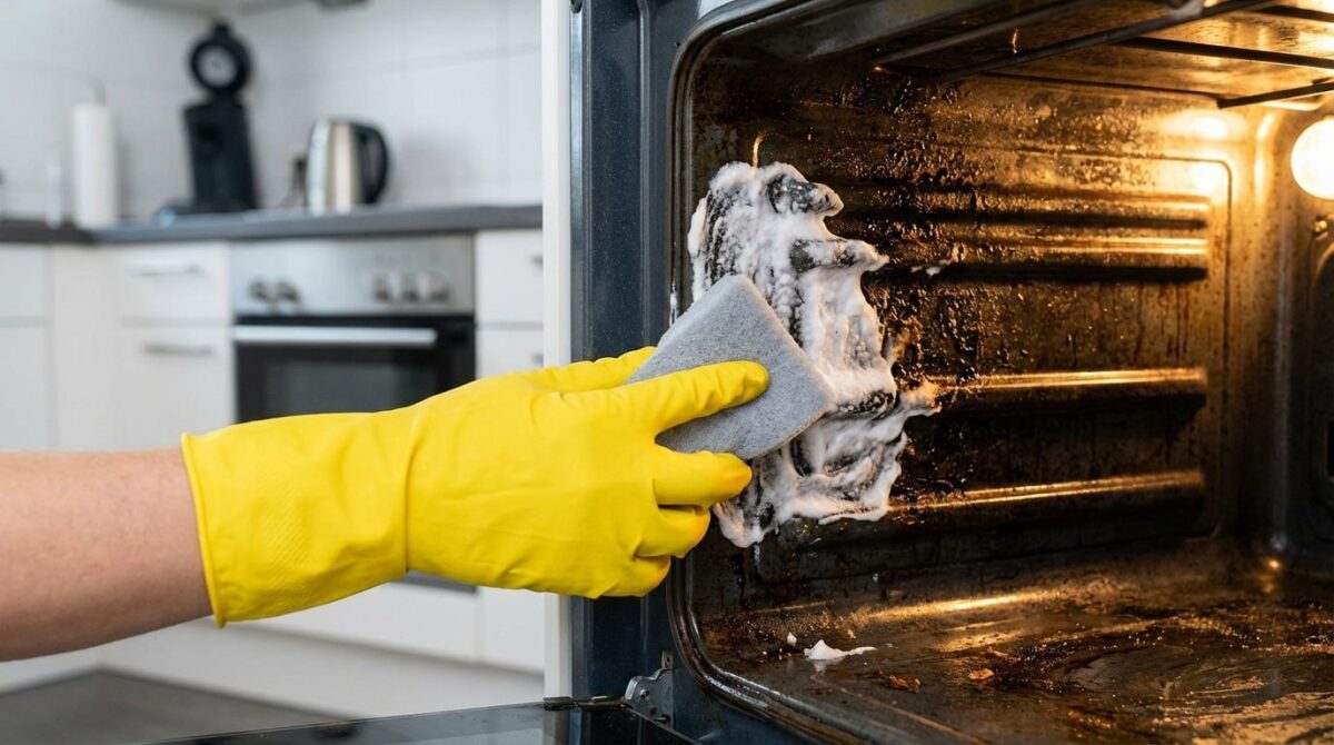 natron und dampf für blitzblank saubere öfen - erfahren sie die natürliche und günstige reinigungsmethode ohne aggressive chemikalien